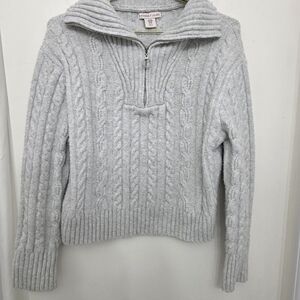 Sincerely Jules Soft Gray Knit Top